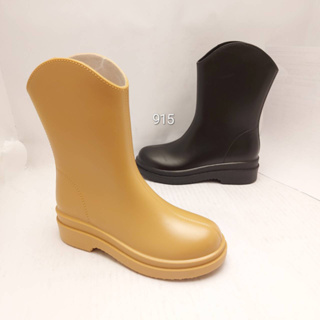雨鞋 雨靴 中筒雨鞋 防水雨靴 圓頭雨鞋 防水 防滑雨鞋