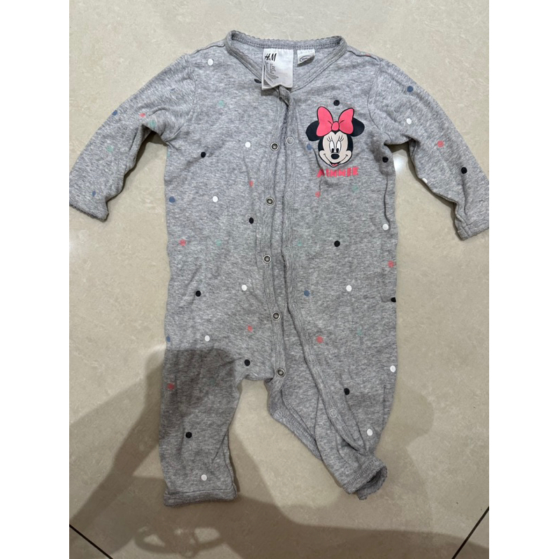 （二手）嬰兒長袖 冬天衣服 迪士尼 米妮 寶寶服飾