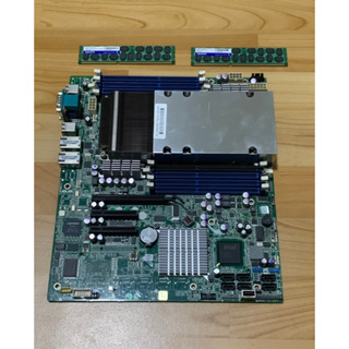 超微 伺服器 電腦 主機板 含 CPU、記憶體，TYAN S7002、E5506、ECC DDR3