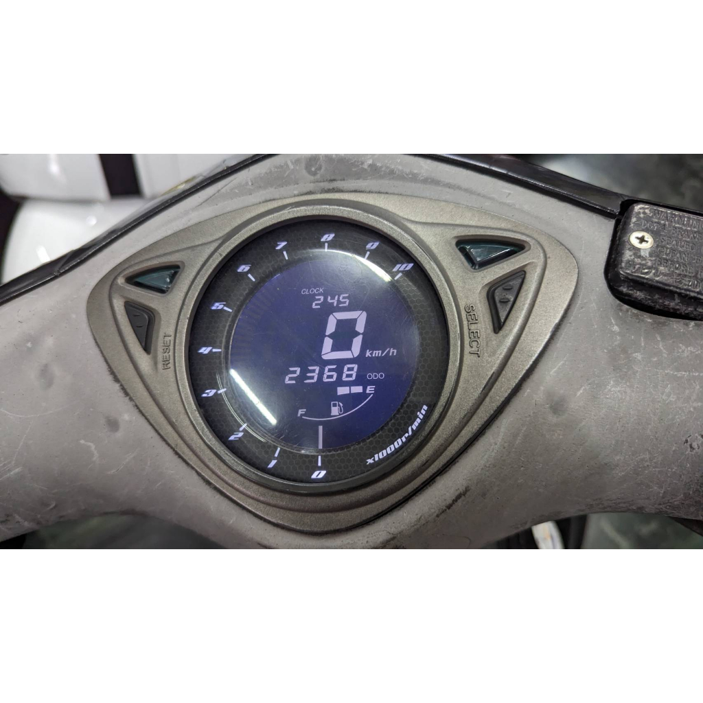 三陽錦昌機車-山葉RSZ 五期噴射版 28B-H3510-02 原廠液晶錶總成 速度錶 碼錶 碼表 馬錶 無淡化按鍵正常