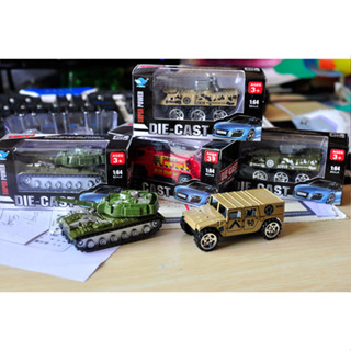 【DIE-CAST輕型合金車 戰款】【臺灣現貨】1/64 模型車 小汽車玩具 戰車 玩具車 坦克車 救援消防車 模型小車