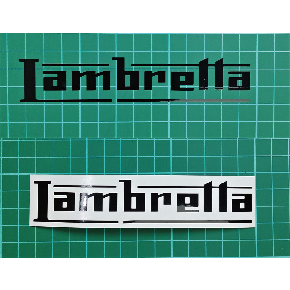 [PWTW] Lambretta 蘭美達 改裝貼紙 貼紙 防水貼紙 彩繪貼紙 車貼 車身貼紙 反光貼紙 改裝貼紙