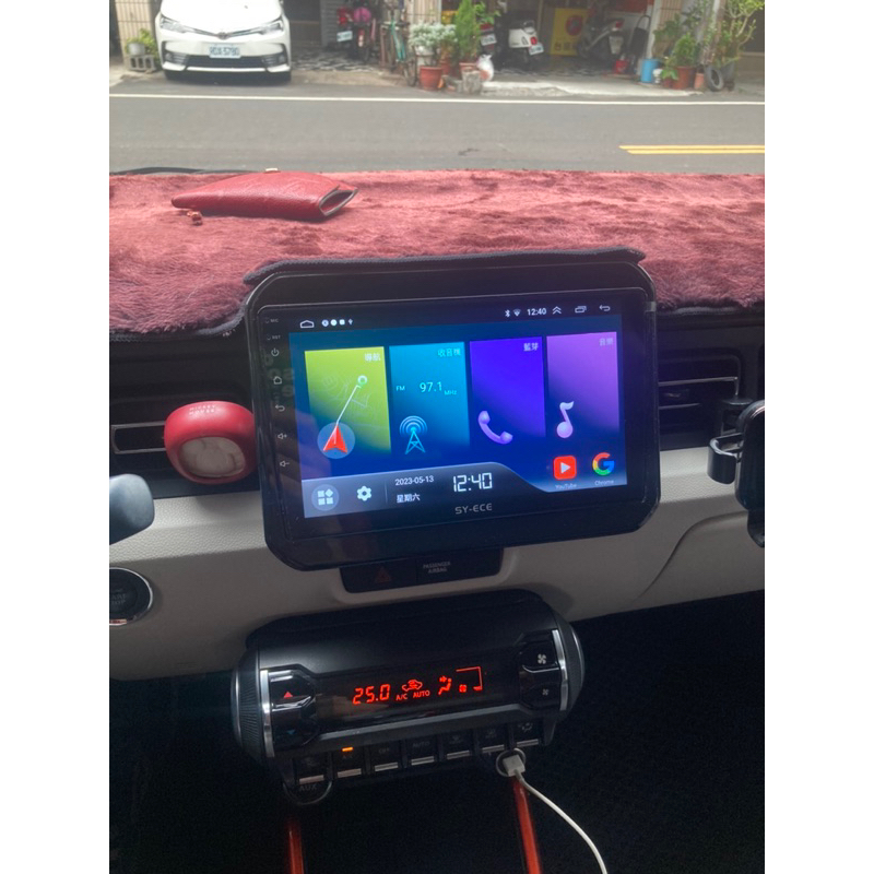 北中南實體店面/SUZUKI IGNIS 專車專用安卓機/360環景安卓一體機/倒車顯影/前後行車記錄器/重低音