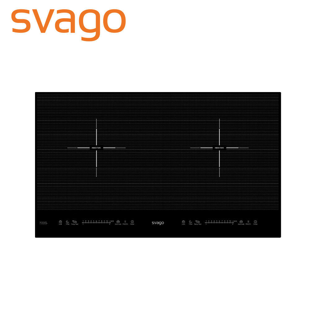 SVAGO 橫式雙口IH感應爐 不含安裝 VEG2380