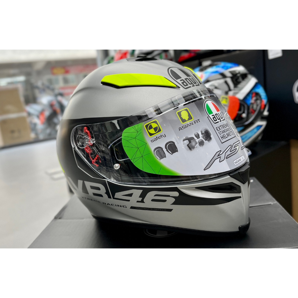 『Riderment』實體店面 ✨現貨✨AGV K5S Apex 46 全罩式安全帽AGV 亞洲版 複合纖維 內墨鏡