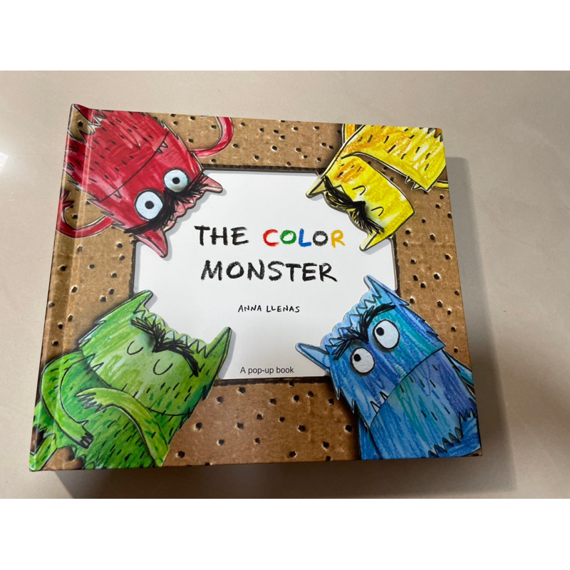 &lt;二手外文書&gt;The Color Monster硬頁立體書