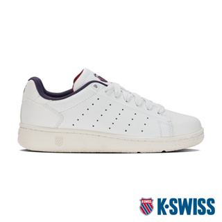 K-SWISS Classic PF時尚運動鞋-女-白/藍/紅