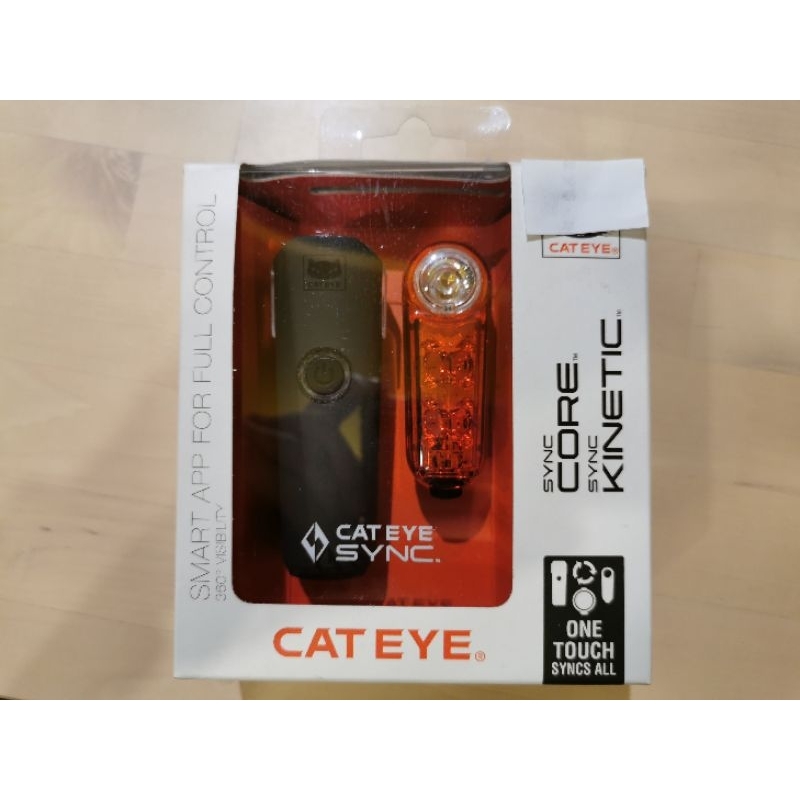 Cateye SYNC CORE &amp; KINETIC KIT 智能同步連線車燈套組