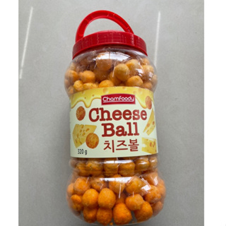 現貨🇰🇷韓國 Cham foody 起司球 玉米球 起司球桶 320g韓國起司球 韓國餅乾 韓國零食