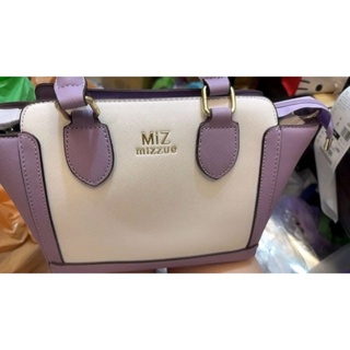 MIZZUE撞色手提兩用包-大容量,只有紫色,歡迎議價