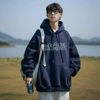 男生帽T 加絨帽T 刷毛連帽大學T 男生衛衣 男生上衣 冬季保暖帽T 休閒帽T 長袖上衣 連帽衛衣『癮品流行』