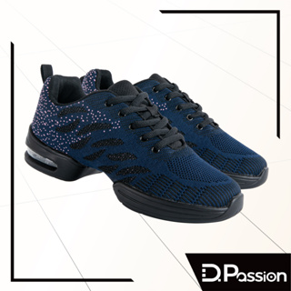 【D.Passion美佳莉】排舞鞋 爵士舞鞋 8014 藍飛織 暢銷款