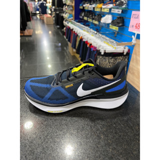 NIKE AIR ZOOM STRUCTURE 25 男款 正常楦 慢跑鞋 DJ7883-003 藍黑 氣墊