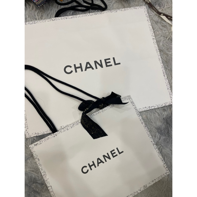 Chanel 香奈爾 紙袋 銀座限定款 紙盒
