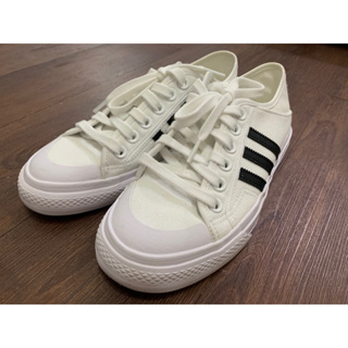 ADIDAS COLLAPSIBLE NIZZA LO 帆布 鞋懶人鞋 女鞋 H67375 二手 二手adidas