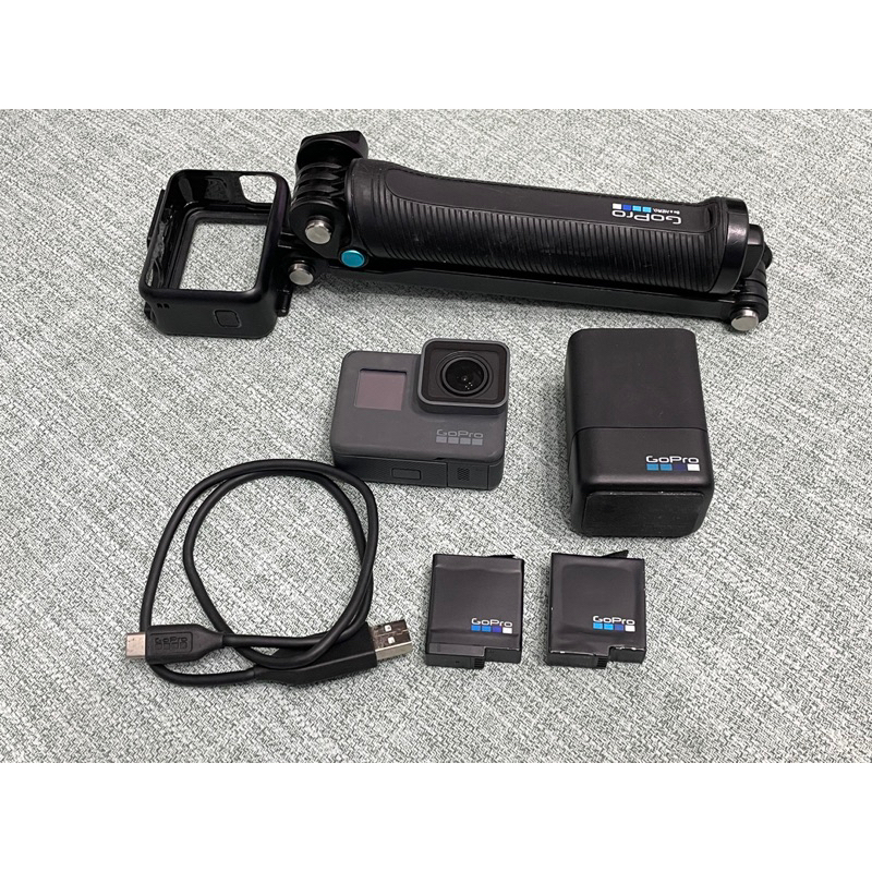 GoPro Hero 5 black 運動攝影機 gopro 5 gopro原廠三向多功能手持桿gopro雙電池充電器