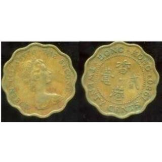 【全球郵幣】香港 HONG KONG 1980年20cents 貳毫 AU