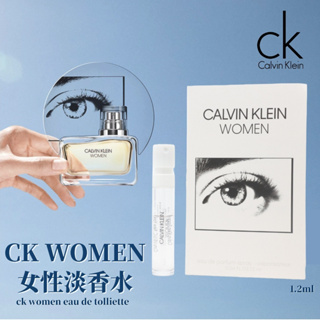 【Calvin Klein】 CK WOMEN女性淡香水1.2ml【TimeMachine時光機】