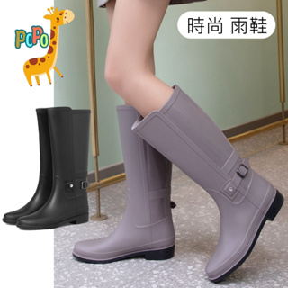 <<POPO鞋館>>成人雨鞋 女生雨鞋 雨靴 下雨必備 防水 止滑 韓版雨鞋 日本雨鞋 高筒雨鞋 低筒雨鞋 防水鞋