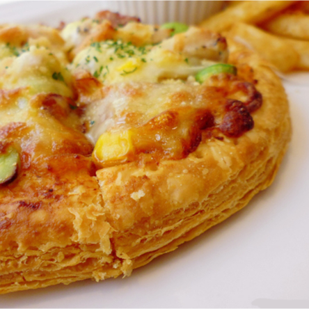 【奧利奧生鮮】脆皮千層披薩5吋 / Pizza / 烤箱推薦 / 夏威夷 / 海鮮 / 總匯