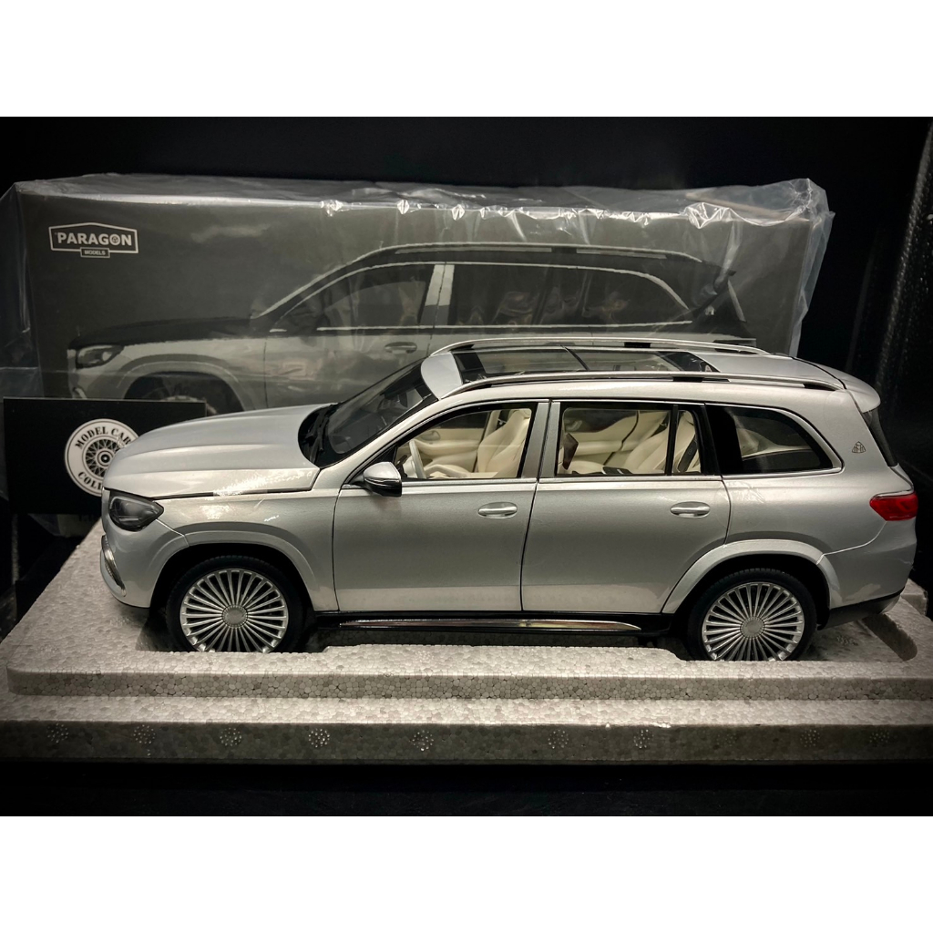 【收藏模人】Paragon Mercedes-Benz Maybach GLS 600 銀 1:18 1/18