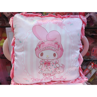 ♥小玫瑰日本精品♥ 美樂蒂 抱枕 腰靠枕 午休枕 車用枕 靠墊 緞布柔軟舒適材質 ~ 8