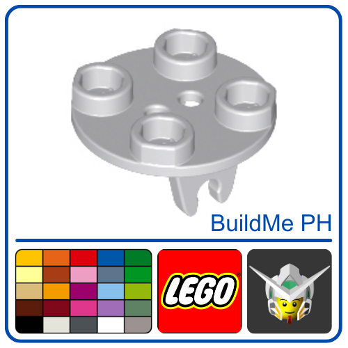 樂高 LEGO 2655, 26716 Plate Round 2x2 Thin w/ Wheel Holder