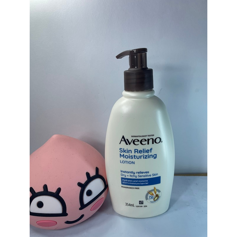 AVEENO 艾惟諾燕麥高效舒緩保濕乳354ml-  (藍標, 敏弱肌身體乳液 )