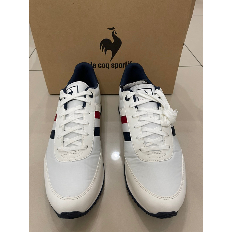 ［搬家出清] LE COQ SPORTIF 法國公雞 CLS-X5運動鞋 休閒鞋 男鞋 白/黑 LOQ73101