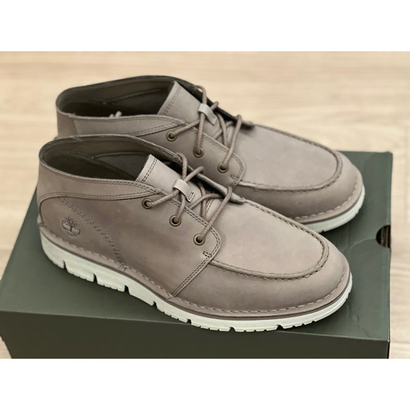 全新正品Timberland WESTMORE LOW CHUKKA中短靴子質感灰男鞋M8.5