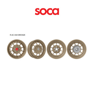 【SOCA】ProjectA 旗艦館 VESPA R-AC 鋁合金鑄造輪框 青銅灰款 一組