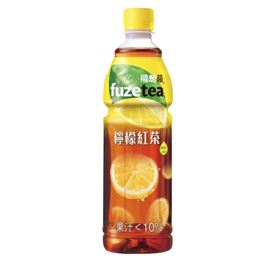 fuze tea 飛想茶檸檬紅茶580ml(24入/箱)