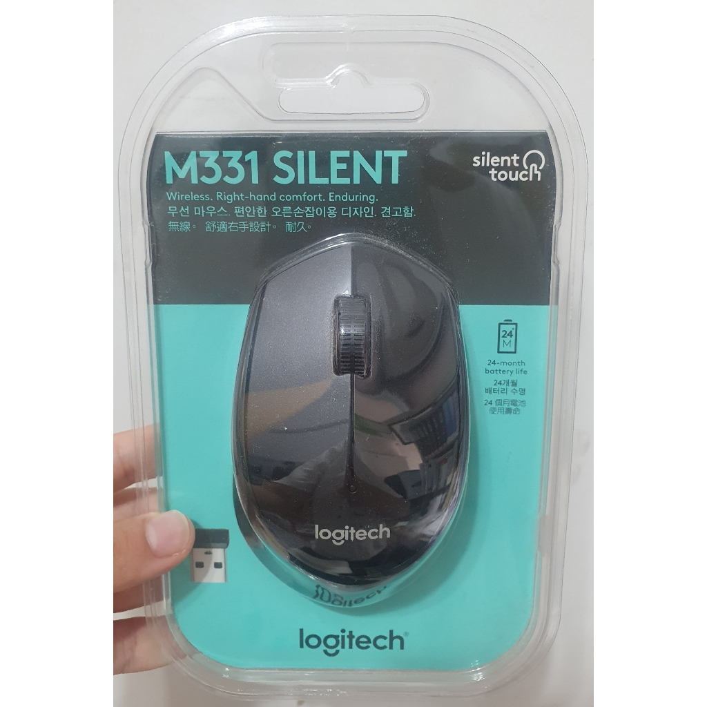 羅技 Logitech M331 SILENT 無線靜音滑鼠