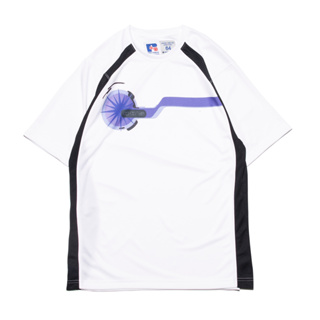 PRETTYNICE Gravity Athletic T-Shirt【CbP】/ 白/黑 剪裁 排汗運動上衣 PNRF