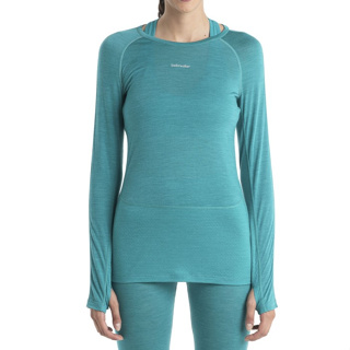 icebreaker 女 zoneknit™ cool-lite™ 網眼透氣圓領長袖上衣 bf150 ib0a56h4