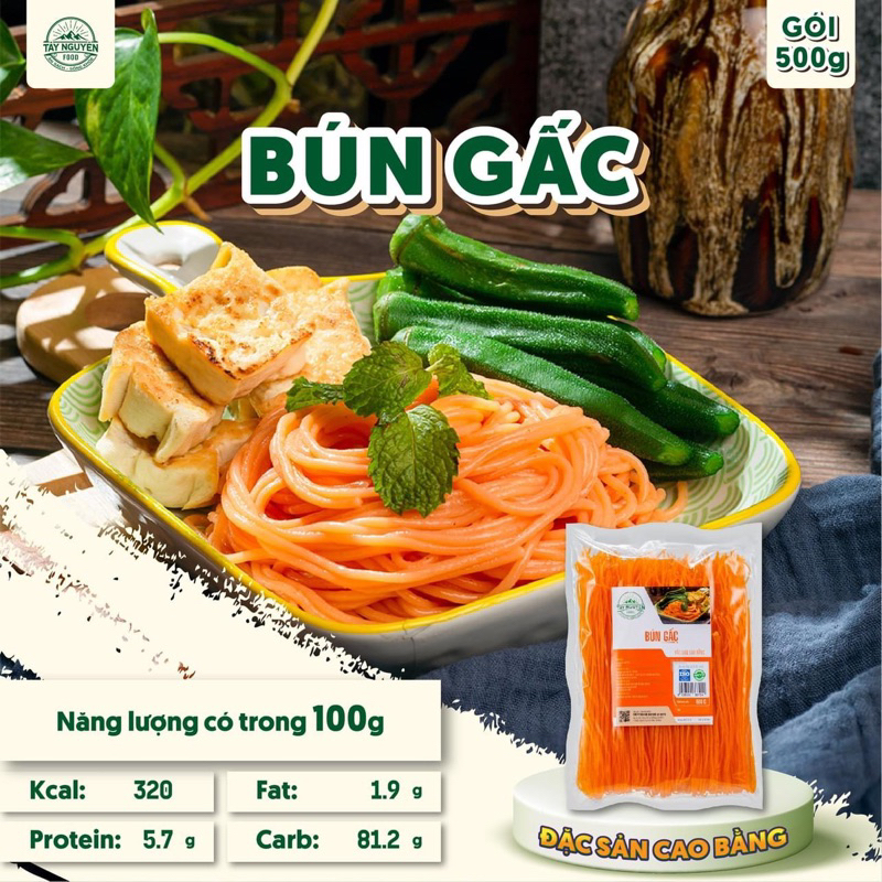 Bún gấc 500gr