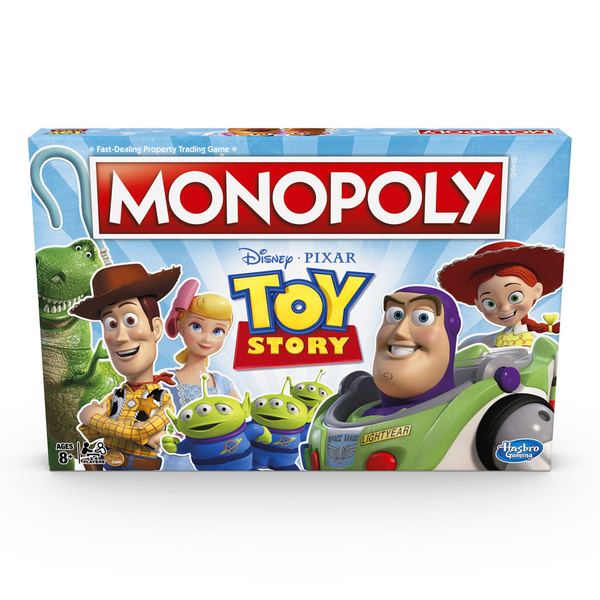 Hasbro Monopoly 地產大亨 玩具總動員4遊戲組(英文版）