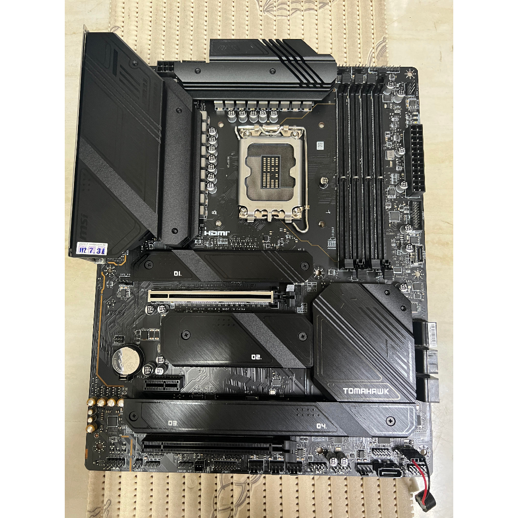 【msi微星】MAG Z790 TOMAHAWK WIFI【ATX】1700/DDR5/主機板 9.9成新 $7300