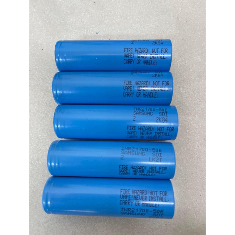 《Battery量販店》🉐️最新版本三星 21700 50E 5000mAh 15A大放電電池芯 0循環♻️ 點焊品