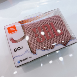 JBL GO 3 超美全新現貨粉色 可攜式防水藍牙喇叭