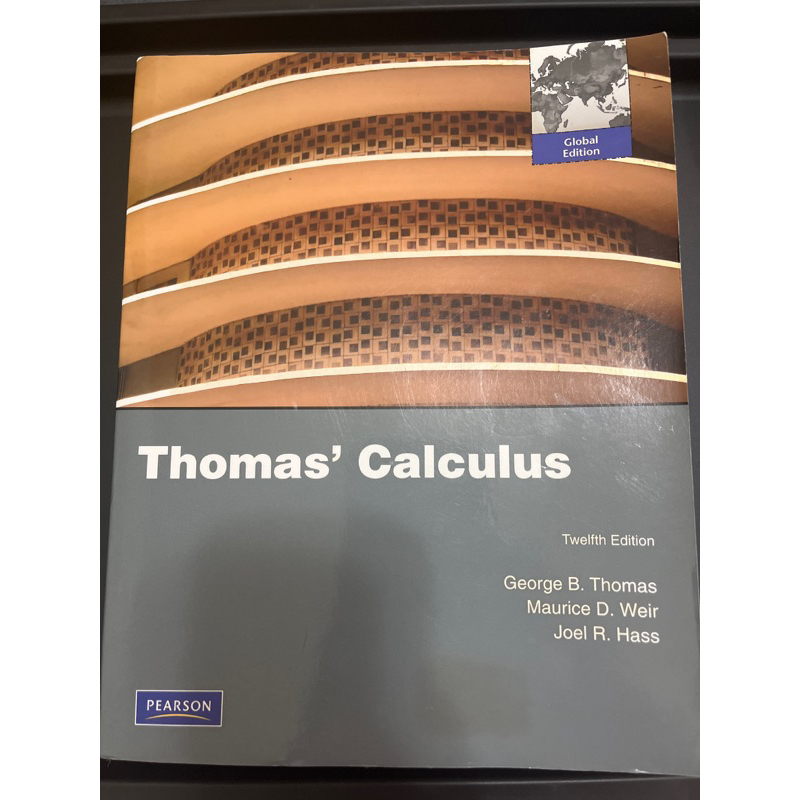 微積分原文書Thomas’s calculus