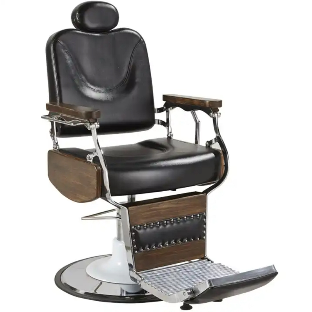 DTY東田洋 經典耐用液壓活塞沙龍棕色男士造型理髮椅(8821)