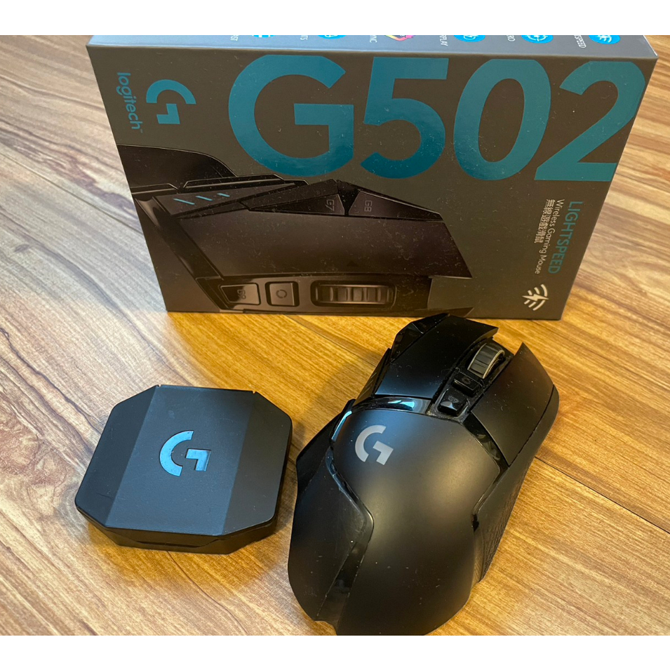 故障品 零件 保固已使用 Logitech G502 無線電競滑鼠 esport mouse G5 掉了