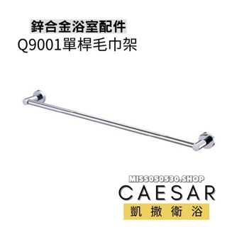 Caesar 凱撒衛浴 單桿毛巾桿 Q9001 單桿毛巾架 毛巾桿 毛巾架 浴巾桿 浴室毛巾架 浴室收納架 掛毛巾架