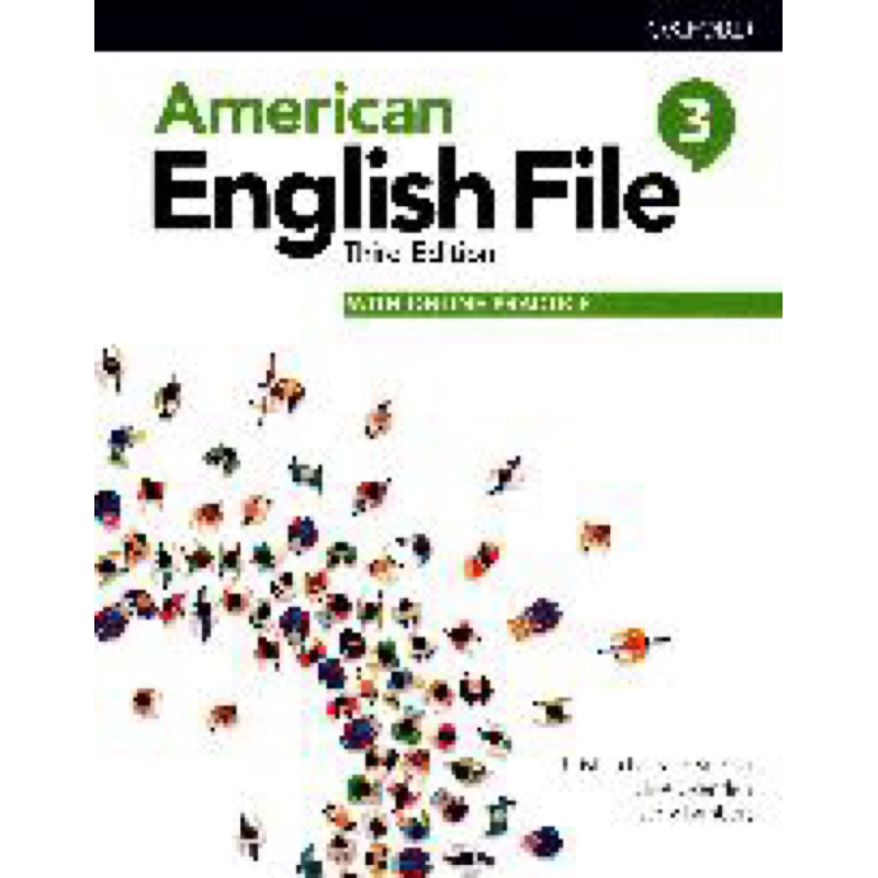 American English File 3 亞洲大學大一英文課用書 二手