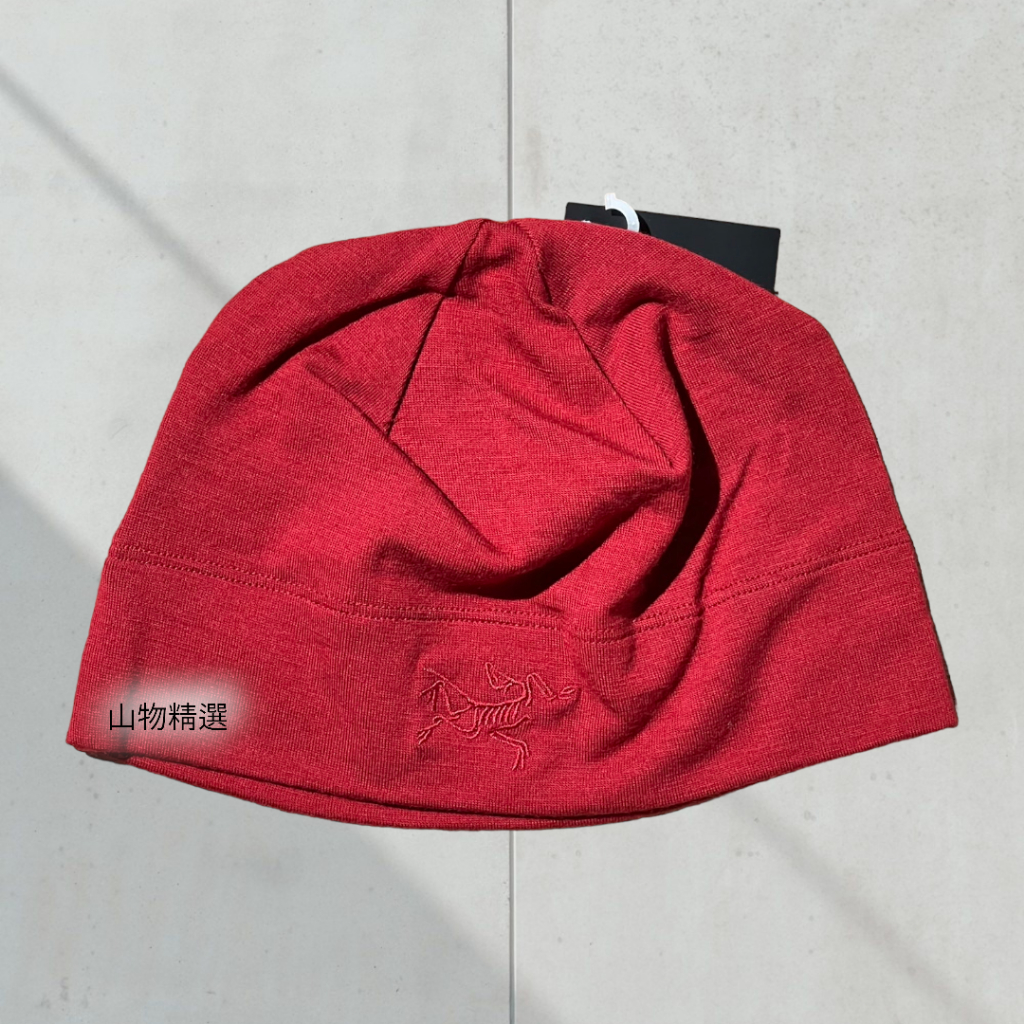 &lt;山物精選&gt; Arcteryx Rho LTW Beanie 行進使用輕薄美麗諾羊毛帽