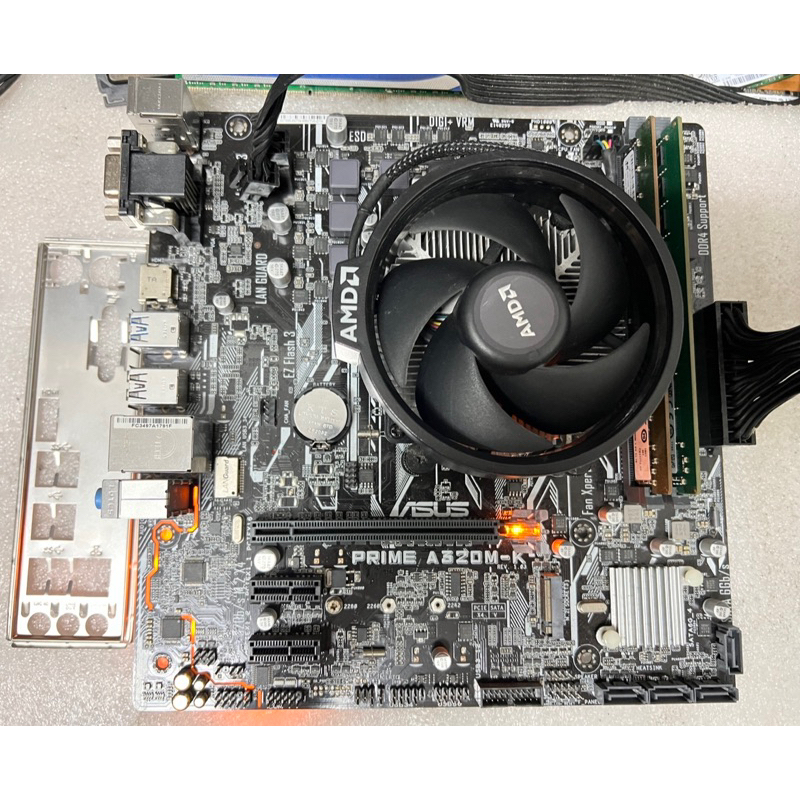 ASUS PRIME A320M-K+R5 2400G+D4-8G*2