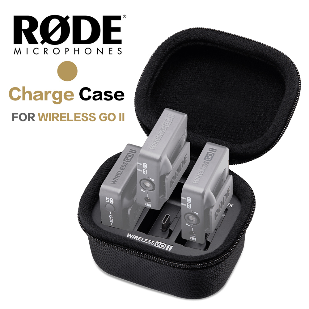 虹華數位 ㊣ 台灣公司貨 原廠 RODE Wireless GO II 2 無線麥克風 充電收納盒 充電盒 收納盒 充電