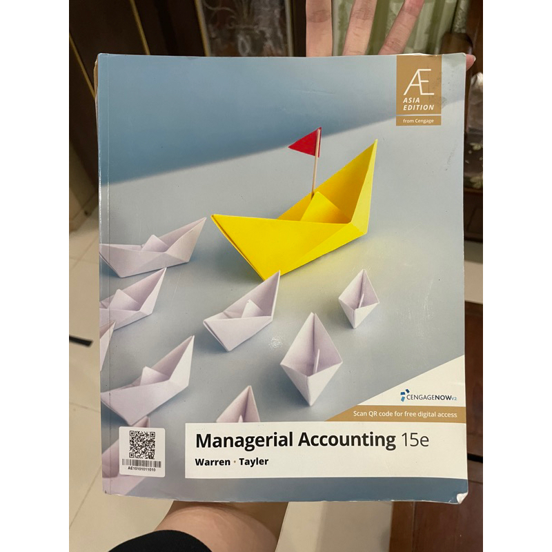 Managerial accounting 管理會計 15版