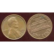 【全球硬幣】美國 USA ONE CENT 1972年S記1分 林肯總統